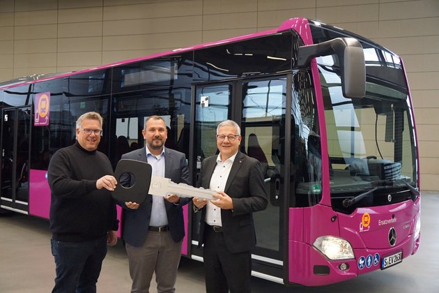 50 Citaro GÜ intercity articulated buses for rail replacement service of SEV Deutschland GmbH