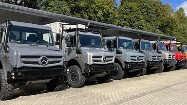 Einer wie keiner: vier Unimog zeigen die Vielfalt der Expeditionsmobile auf der Abenteuer & Allrad 2023