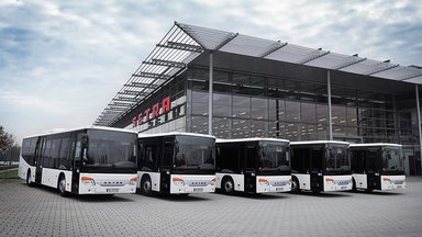39 Setra Low Entry für Busflotten in Sachsen und Thüringen