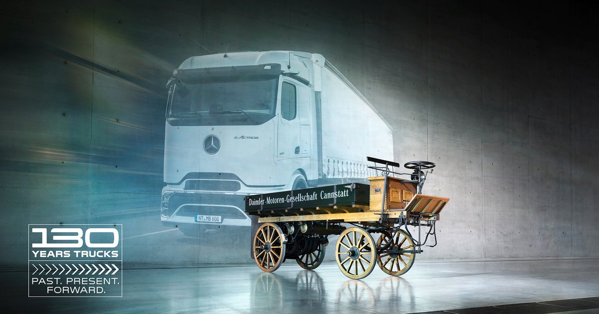 Retro Classics 2026: Mercedes-Benz Trucks Classic Launches Anniversary Year “130 Years Trucks” with the World’s First Truck