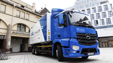 Der „Neue“ für den Lieferverkehr: Die Erprobung des eActros rollt an