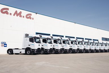 43-fache Power: A.M.A. aus Spanien setzt auf den neuen Mercedes-Benz Actros L ProCabin