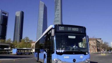 672 Mercedes-Benz Citaro NGT buses with natural gas drive are the backbone of environmentally friendly bus transportation in Madrid