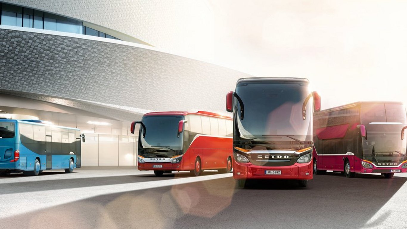 Setra - TC500 - CC500 - MC400 - TopClass - ComfortClass - MultiClass - Reisebus - Überlandbus - Gesamtrange - 2020