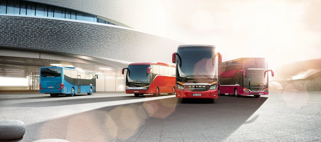 Setra - TC500 - CC500 - MC400 - TopClass - ComfortClass - MultiClass - Reisebus - Überlandbus - Gesamtrange - 2020