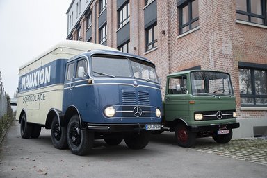 Aufspaltung von Daimler in zwei eigenständige Unternehmen: Daimler Truck überführt historische Mercedes-Benz Nutzfahrzeuge und Archiv nach Wörth