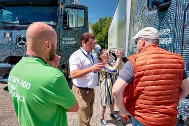 eActros 600 Driving Experience - Event Pictures