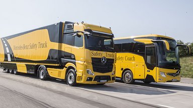 One million Active Brake Assist emergency braking assistants sold: Daimler Truck celebrates milestone for safety in trucks and buses