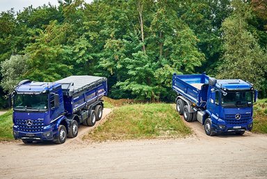 Mercedes-Benz Trucks: Baupower auf jedem Terrain