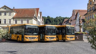 Pressefahrt Schwäbisch Gmünd: Die neue Setra MultiClass 500 LE