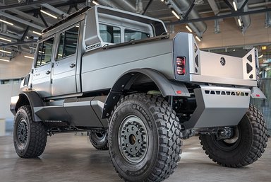 Mercedes-Benz Special Trucks unveils the most luxurious Unimog ever
