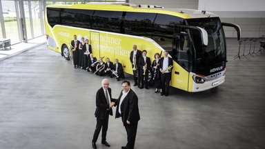 Ein Setra für Pauken und Trompeten