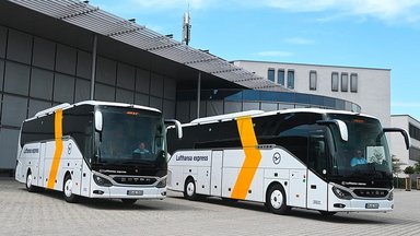 Busunternehmen finden Setra-Komfort klasse