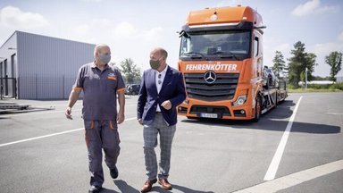 Die SaniStop-Story: Während der Corona-Krise werden mehr als 150 sanitäre Anlagen bundesweit für Lkw-Fahrer geöffnet