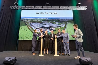 Daimler Truck Global Parts Center in Halberstadt: Herzstück im Harz feierlich eröffnet