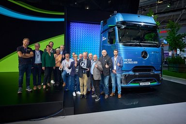 Mercedes-Benz eActros 600 ist “International Truck of the Year 2025"