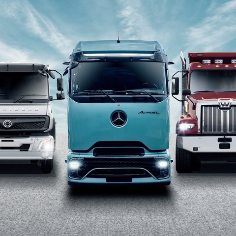 Daimler Truck Brand Range Trucks