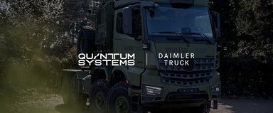 On Land and in the Air: Daimler Truck Enters Partnership with German Drone Manufacturer Quantum Systems