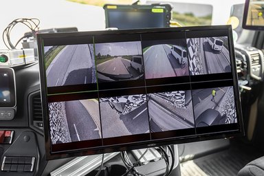 Putting vehicles through their paces: Daimler Truck is intensively testing its new and evolved safety assistance systems