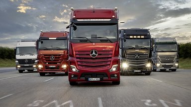 25 Jahre Mercedes-Benz Actros