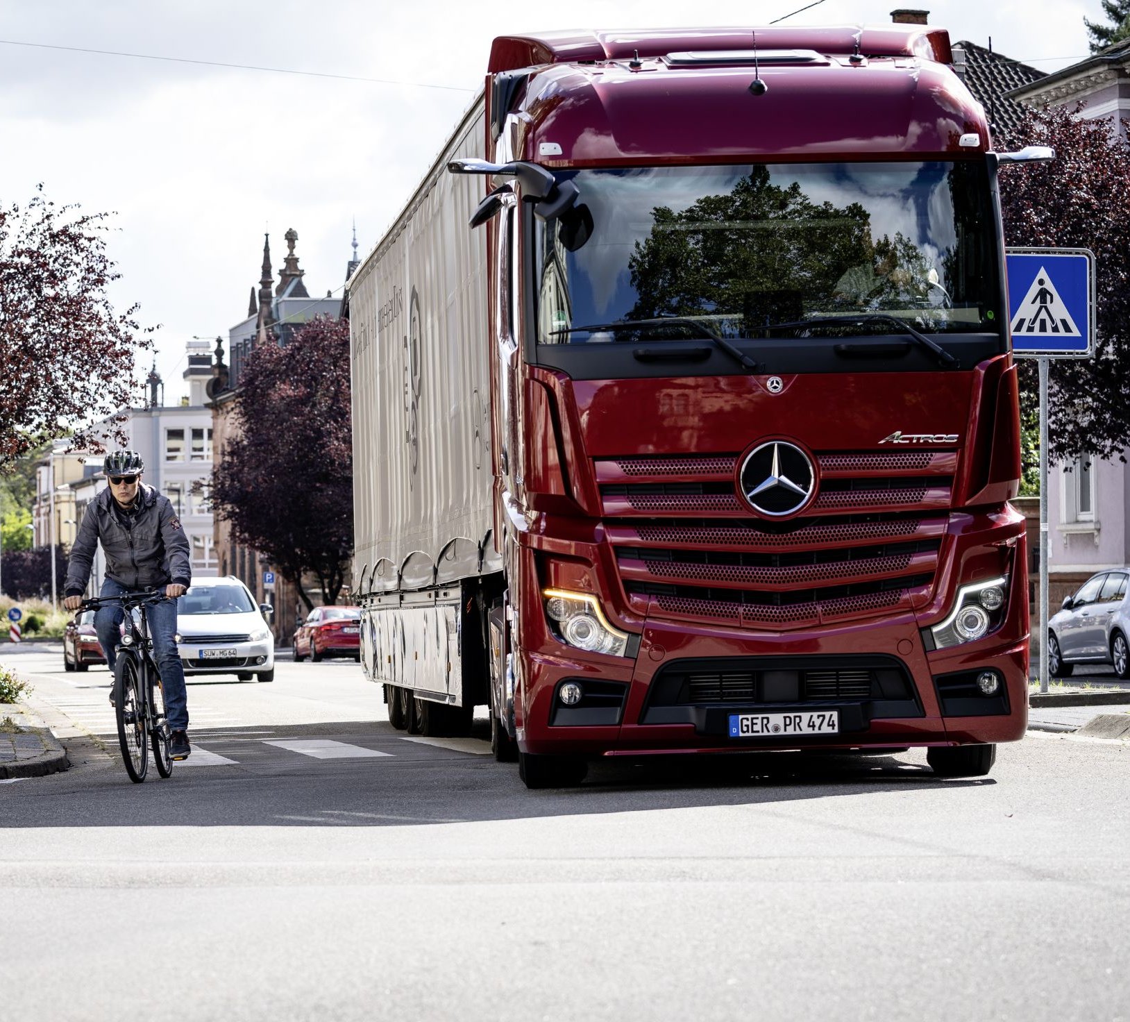 Sicherheitsassistenzsystem Daimler Truck - Mercedes-Benz Actros