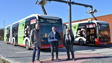 Duisburger Verkehrsgesellschaft AG (DVG) setzt auf den Mercedes-Benz eCitaro G