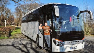 Bärenstarker Setra-Fan