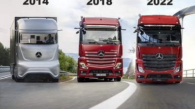 Second generation of MirrorCam: Mercedes-Benz Trucks is evolving some important details of the mirror camera system