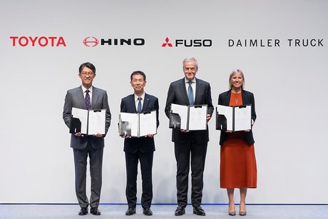 Daimler Truck, Mitsubishi Fuso, Hino und Toyota Motor Corporation schließen endgültige Vereinbarungen zur Integration von Mitsubishi Fuso und Hino Motors