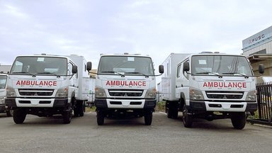 Mitsubishi Fuso to ship 10 light-duty Canter trucks to support medical care in Tajikistan
