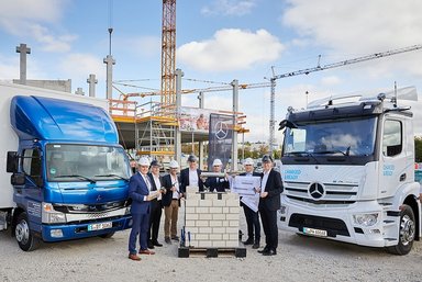 Groundbreaking ceremony: Daimler Truck establishes new location for sales and services of trucks and buses in Stuttgart