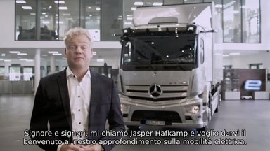 ITALIAN: The Mercedes-Benz eActros &amp; e-Mobility at DB Schenker