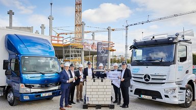 Daimler Truck errichtet neuen Standort für Vertrieb und Service von Lkw und Bussen in Stuttgart