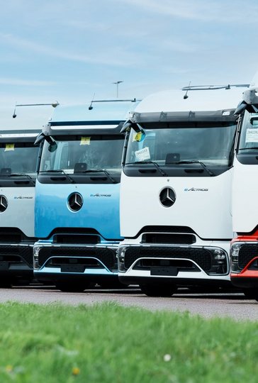 In 2024, we increased sales of our battery-electric trucks and buses by 17% worldwide. 
