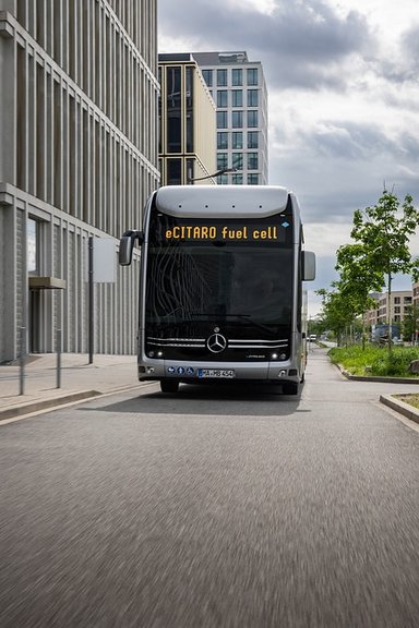 Mercedes Benz eCitaro fuell cell