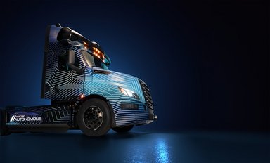 Selbstfahrender batterieelektrischer Lkw: Daimler Truck präsentiert autonomen Freightliner eCascadia Technologieträger