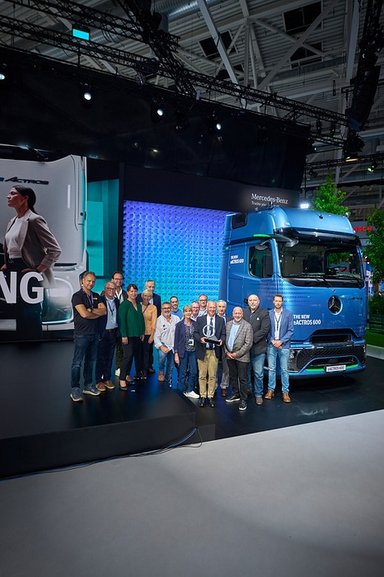 Mercedes-Benz eActros 600 ist “International Truck of the Year 2025"