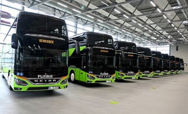 Setra buses with major orders from Germany