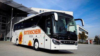 Zum Feiern schön: drei Busunternehmen begehen Jubiläum mit Setra ComfortClass