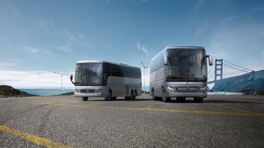 World premiere of the Mercedes-Benz Tourrider - the tailor-made motorcoach for North America