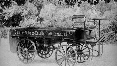 The first truck in the world was built by Gottlieb Daimler in 1896