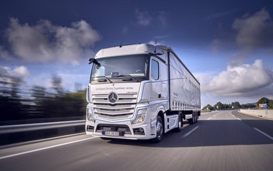 Driving the new Actros - JXperience Barcelona 2019