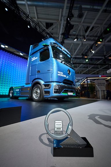 Mercedes-Benz eActros 600 ist “International Truck of the Year 2025"