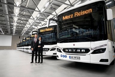 17 new Setra intercity buses for Merz Reisen