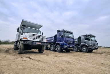 Daimler commercial vehicles at the Bauma trade fair from 8 – 14 April 2019 in Munich