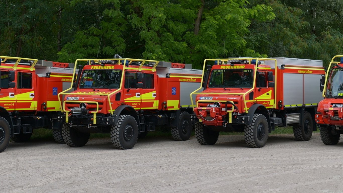 Germany: The green and white emergency box contains for the rescue team all  important and emergency