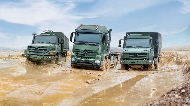 Daimler Truck zeigt umfangreiches Portfolio an Mobilitätslösungen für den Defence-Bereich auf der Eurosatory 2026 
