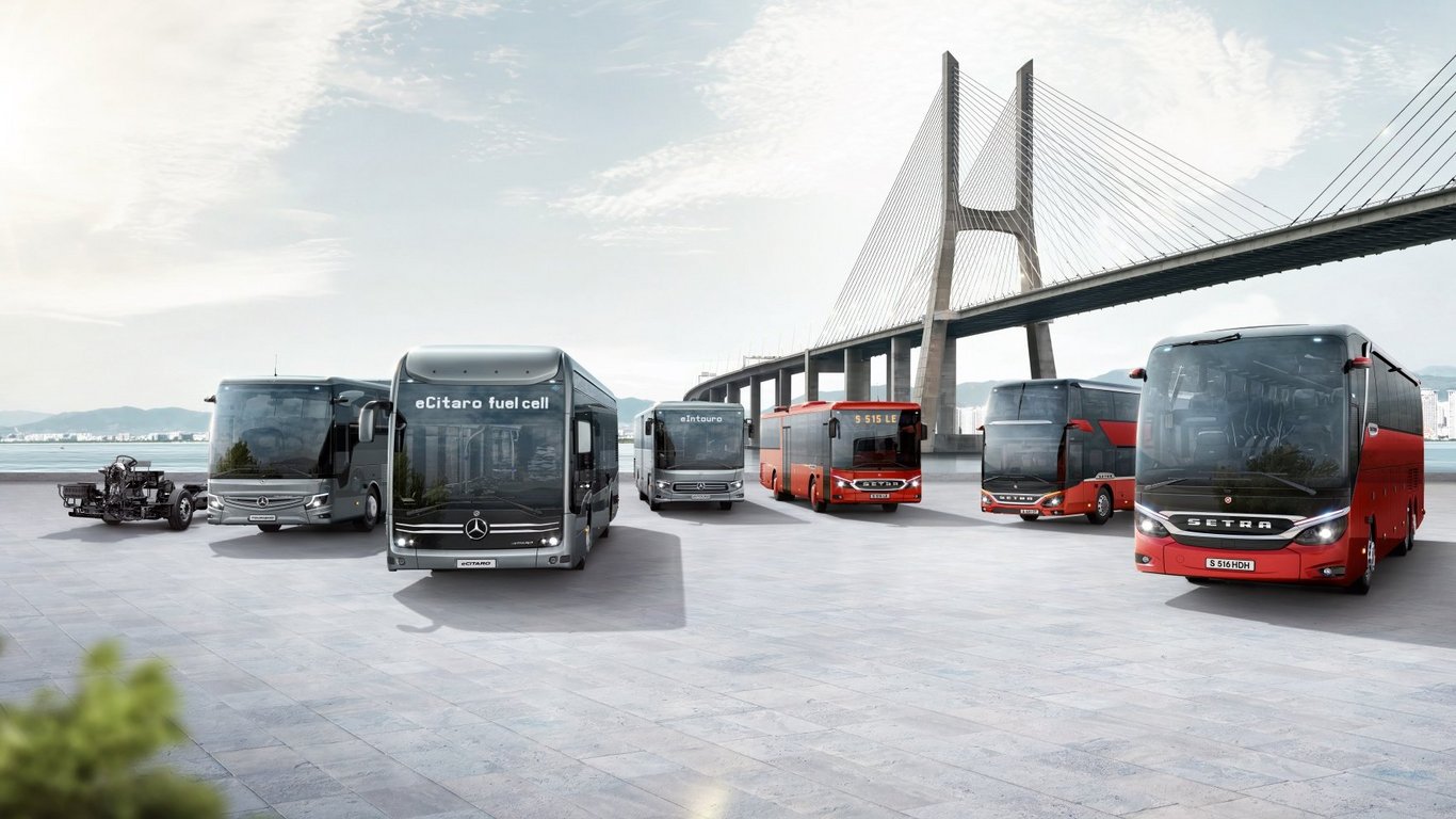 Daimler Truck auf der Busworld Europe 2025: Range Busse von Mercedes-Benz und Setra