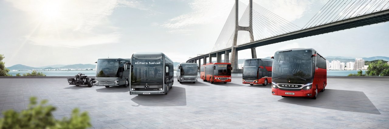 Daimler Truck auf der Busworld Europe 2025: Range Busse von Mercedes-Benz und Setra