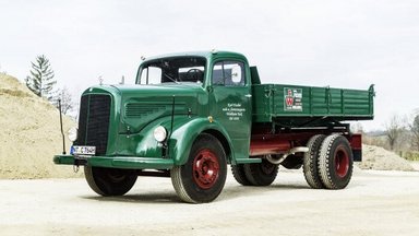 Vor 70 Jahren: Premiere des Schwerlastwagens Mercedes-Benz L 6600 und Omnibus O 6600